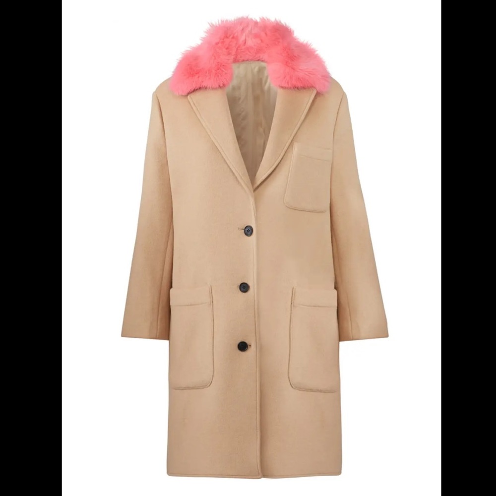 Rebecca Minkoff NEW NEVER WORN Coat (DETACHABLE FUR COLLAR)
